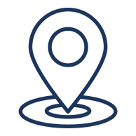 Element locations statistics icon